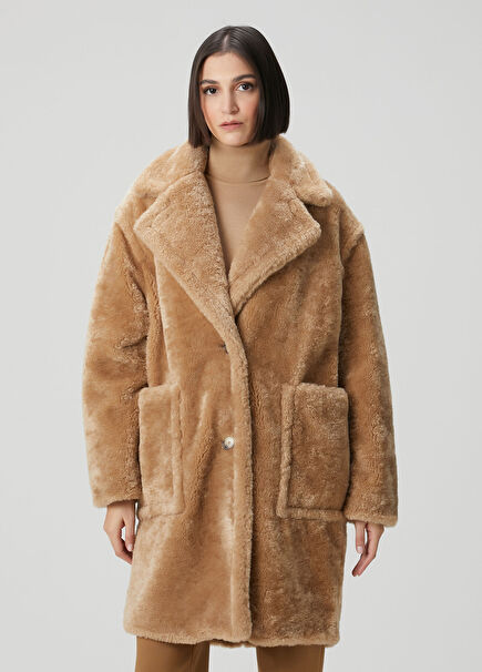 Catedy Kahverengi Teddy Palto