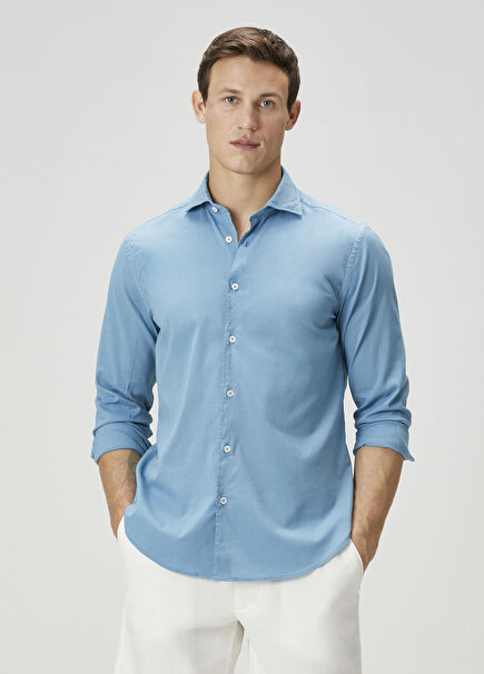 Sean Koyu Mavi Gömlek