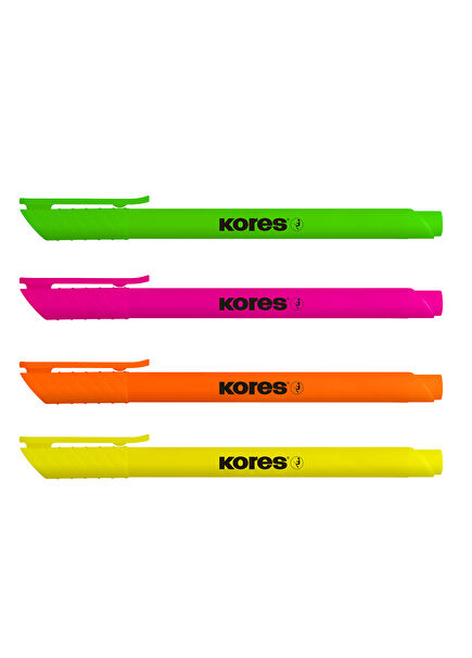 High Liner <not>Sharp</not> Tip Neon 4-Pack Pen Set