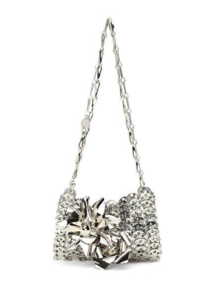 Sac A Main Small Silver Kadın Çelik Çanta