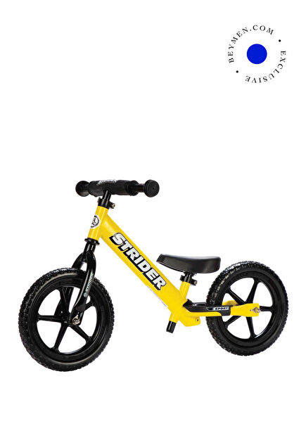 12 Sport Sarı 2 Tekerlekli 18 Ay - 5 Yaş Çocuk Denge Bisikleti