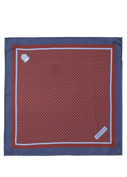 Çok Renkli İpek Poşet Mendil