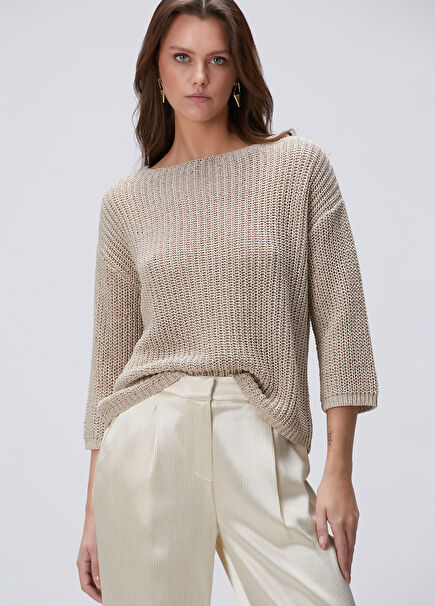 Light Beige Knitwear