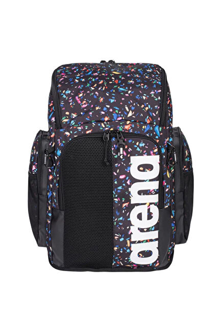 Spiky III Backpack 45 Allover Desenli Siyah Unisex Spor Çantası