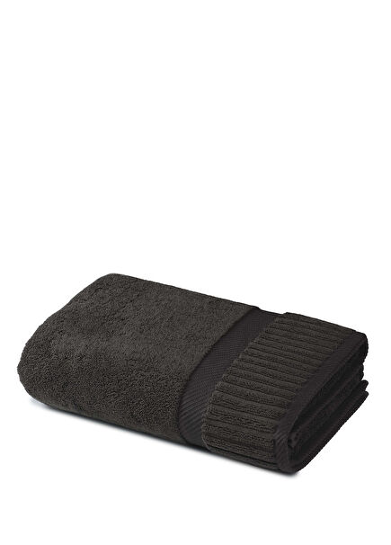 Ritim Dark Gray Cotton Bath Towel 90 x 168 cm