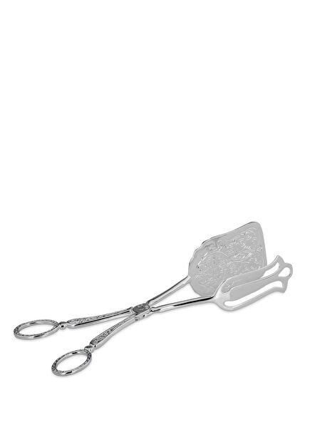 Gümüş Kaplama Servis Maşası