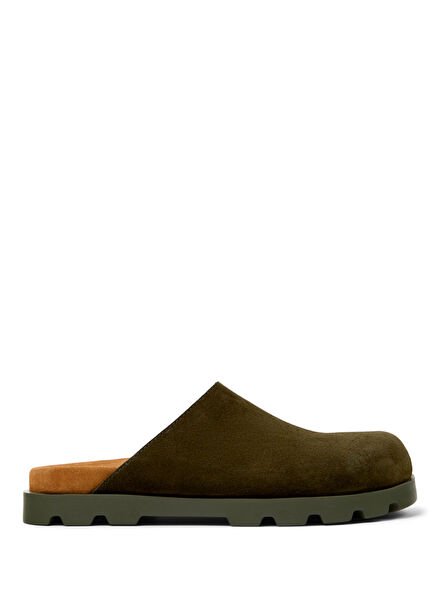 Brutus Sandal Yeşil Nubuk Erkek Sandalet K100906-009