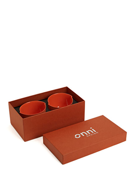 Origo Maxi 2li Turuncu Porselen Bardak Seti