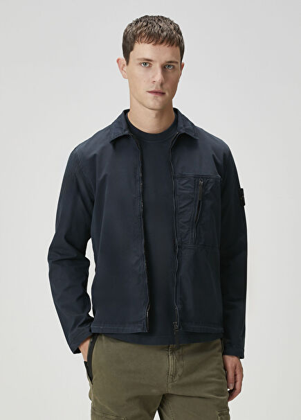 Lacivert Dış Gömlek