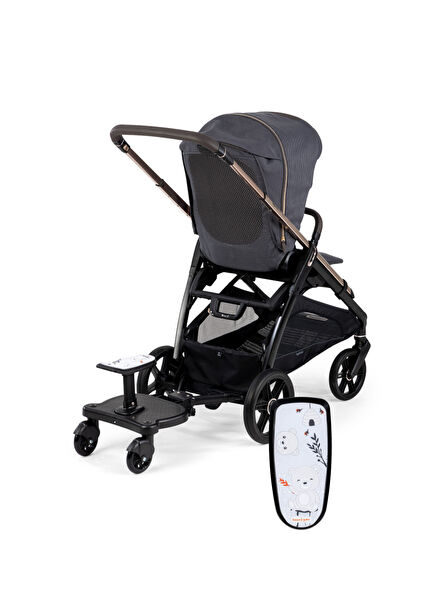 Teddy Hero Bebek Arabaları İçin Oturaklı 2. Çocuk Aparatı