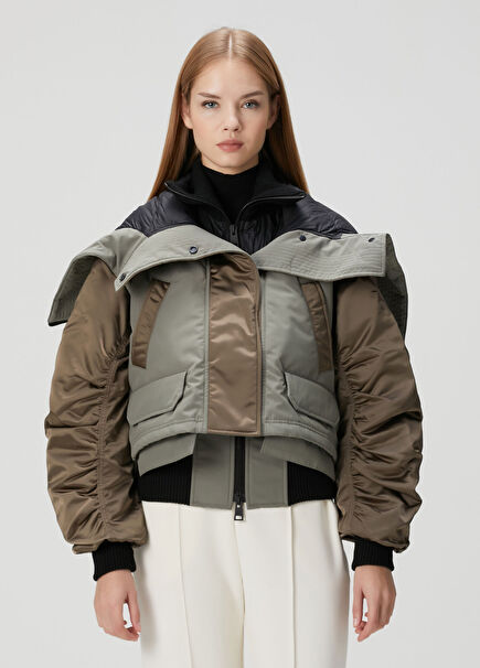 Claremont Gri Bomber Mont