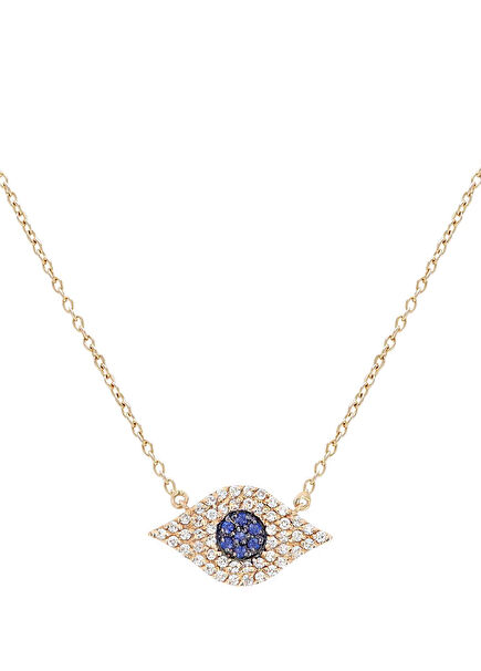 Evil Eye Women's Gold Pendant