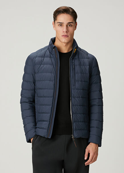 Ugo Navy Blue Puff Jacket