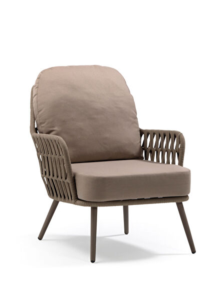 Capetown Vizon Alüminyum Örgü Bahçe Koltuğu