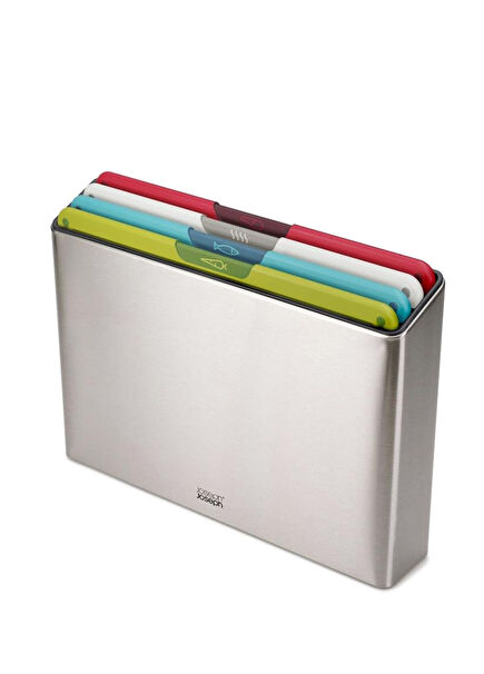 Folio Icon Multicolor Steel 4-Piece Cutting Board
