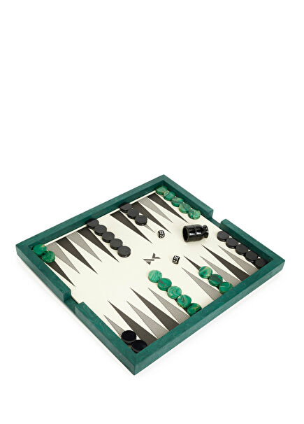 Malachite Monary Green Backgammon