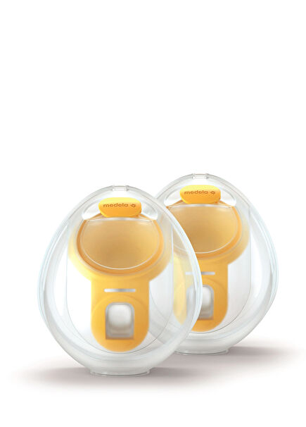 Hands-Free 2-Piece Milk Collection Container