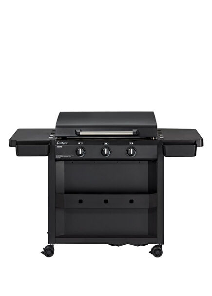Amaro Black Steel Gas Plancha 9,6 Kw