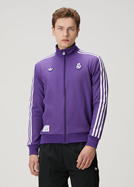 Real Madrid Terrace Icons Purple Sweatshirt