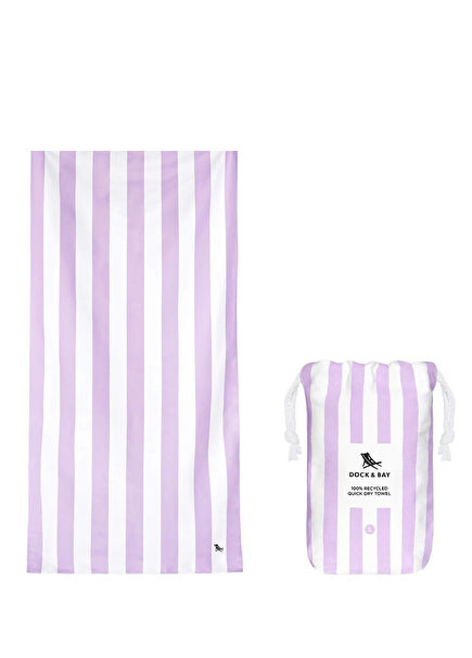 Cabana Lombok Lilac Large Size Women's Beach Towel