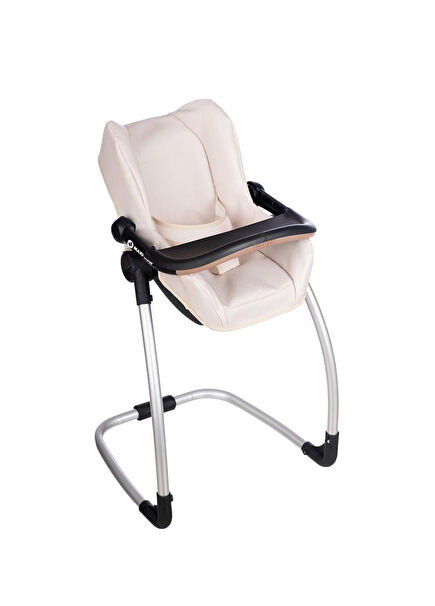 Maxi-Cosi Beige Doll High Chair Stroller and Swing