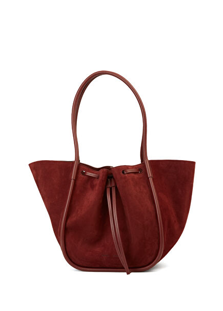 Burgundy Women's Leather Bag