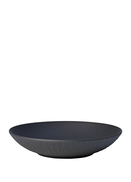 Manufacture Rock Siyah Porselen Çukur Tabak 24 cm