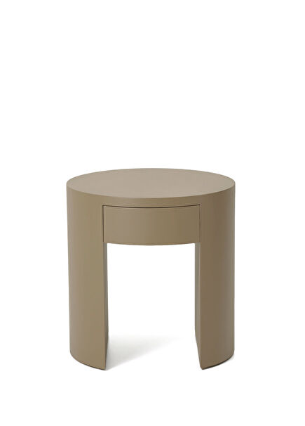 Moon Beige MDF Nightstand