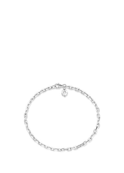 Tiger Charm 925 Sterling Silver Grade Chain Men's Bracelet
