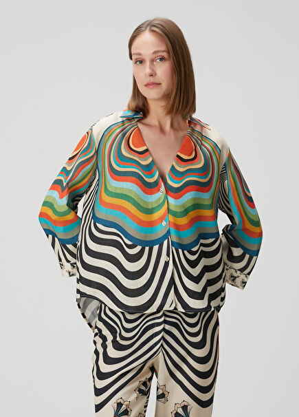 Geode Patterned Shirt