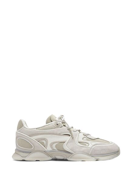 Eris Kırık Beyaz Erkek Deri Sneaker