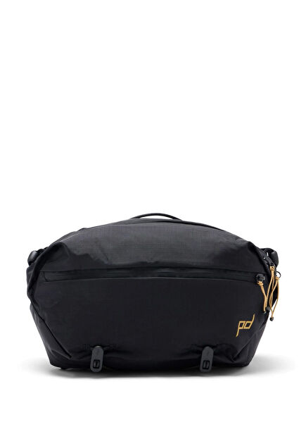 Outdoor Sling Siyah Çapraz Bel Çantası 7 lt