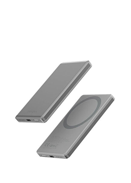 AluPac Gray Mini 5,000 mAh MagSafe Compatible Powerbank