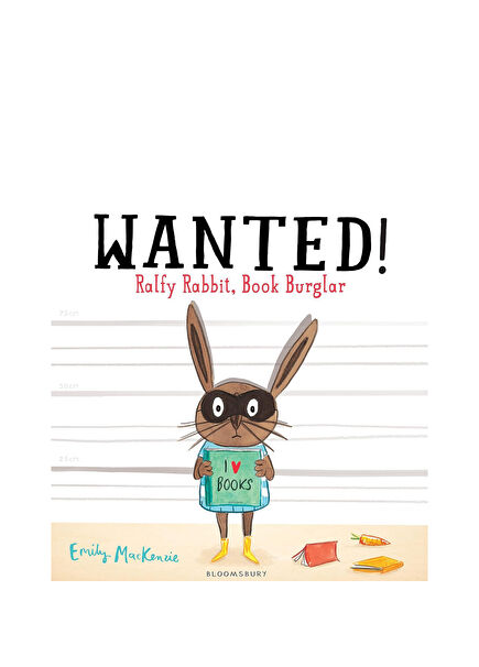 Wanted! Ralfy Rabbit, Book Burglar Children's Foreign Language Book