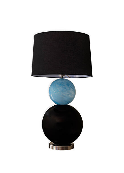 Black & Blue Blown Glass Lighting