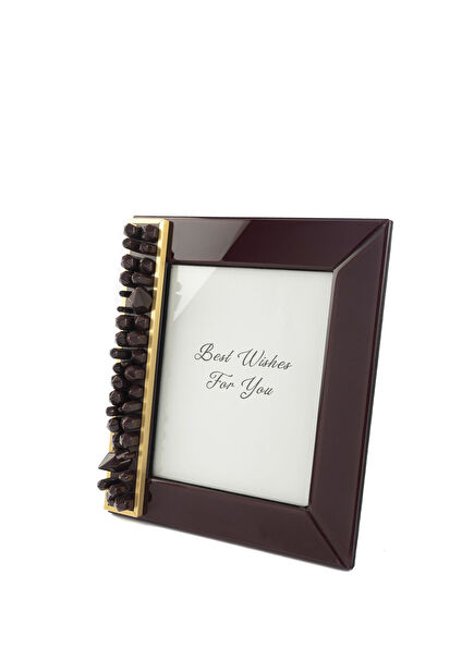 Polky Burgundy Glass Frame 20 x 25 cm