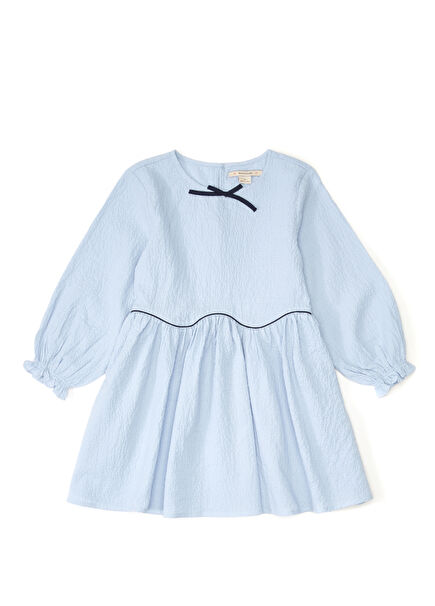 Blue Girl Kids Organic Cotton Dress
