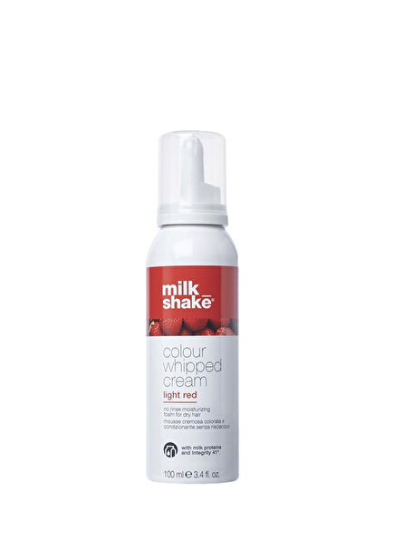 Color Whipped Cream Light Red Saç Köpüğü 100 ml