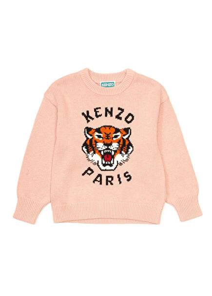 Pembe Kız Çocuk Kazak