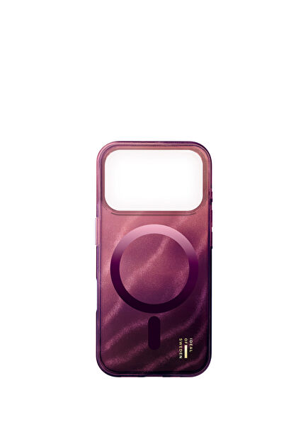 Iphone 17 Pro Glitter Glow Cherry Lacquer Magsafe Compatible Phone Case
