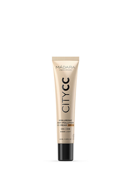 City CC Beige Moisturizing Anti Pollution SPF15 Sun Protection CC Cream 40 ml