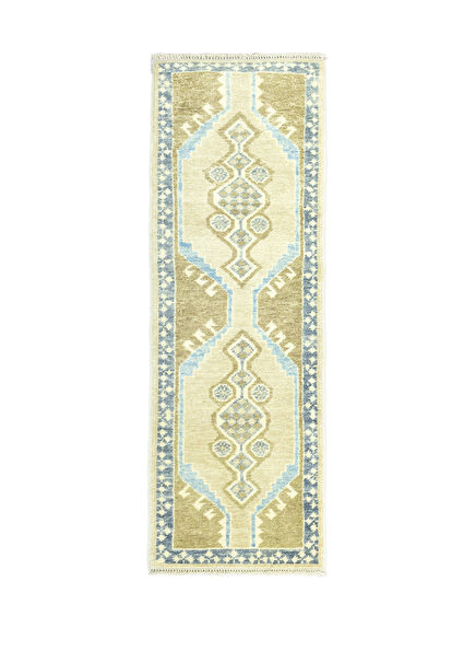 Beau Rustik Desenli El Dokuma Yolluk 59x190 cm