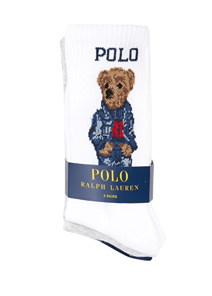 Multicolor 3 Pieces Women's Socks Set