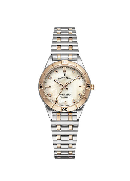 JWL05904 Gümüş Rose Gold Çelik Kadın Kol Saati