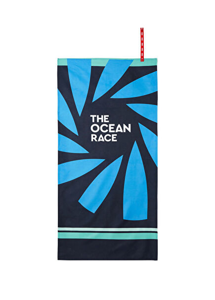 The Ocean Race Beach Towel Navy Men's Beach Towel