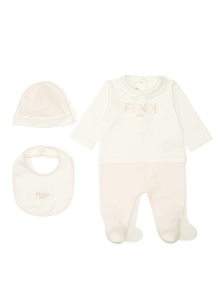 Pink White 3-Pack Baby Set