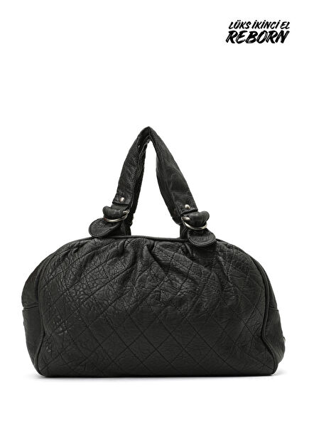 Chanel Quilted Bowler Çanta
