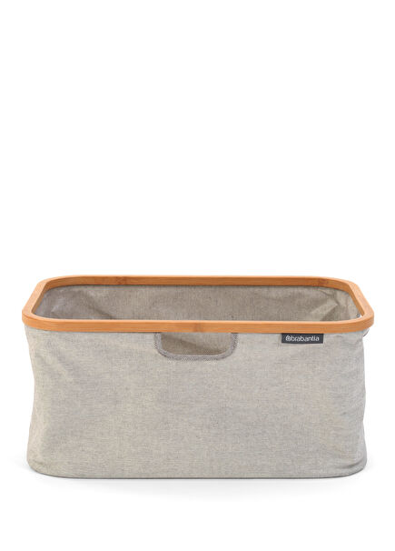 Kumaş Katlanabilir Dikdörtgen Çamaşır Sepeti 40L