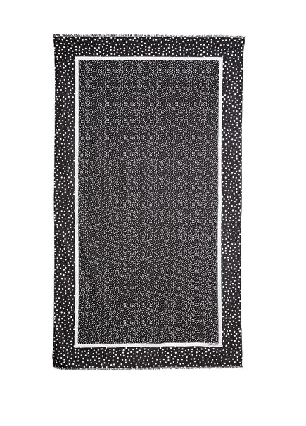 Black Polka Dot Women's Shawl