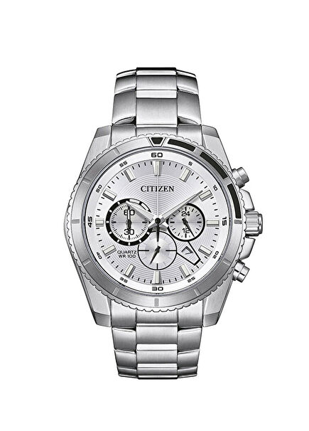 AN8200-50A Stainless Steel Unisex Wristwatch